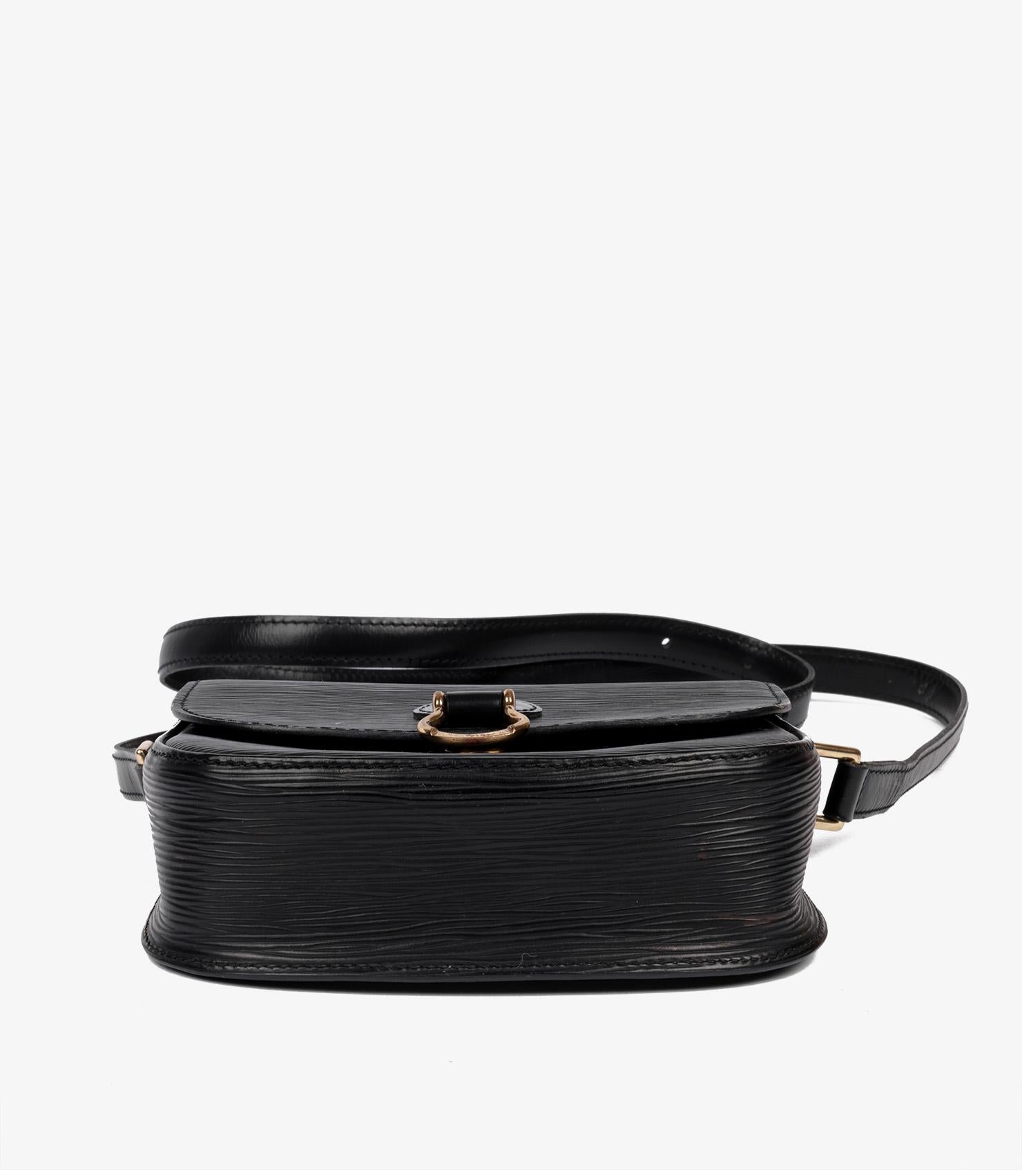 Louis Vuitton Black Epi Leather Vintage Saint Cloud PM 2