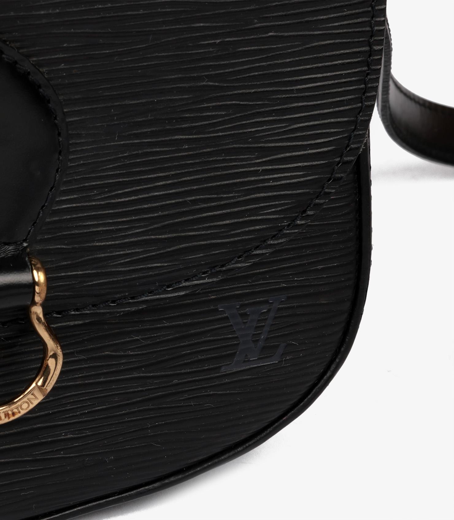 Louis Vuitton Black Epi Leather Vintage Saint Cloud PM 3