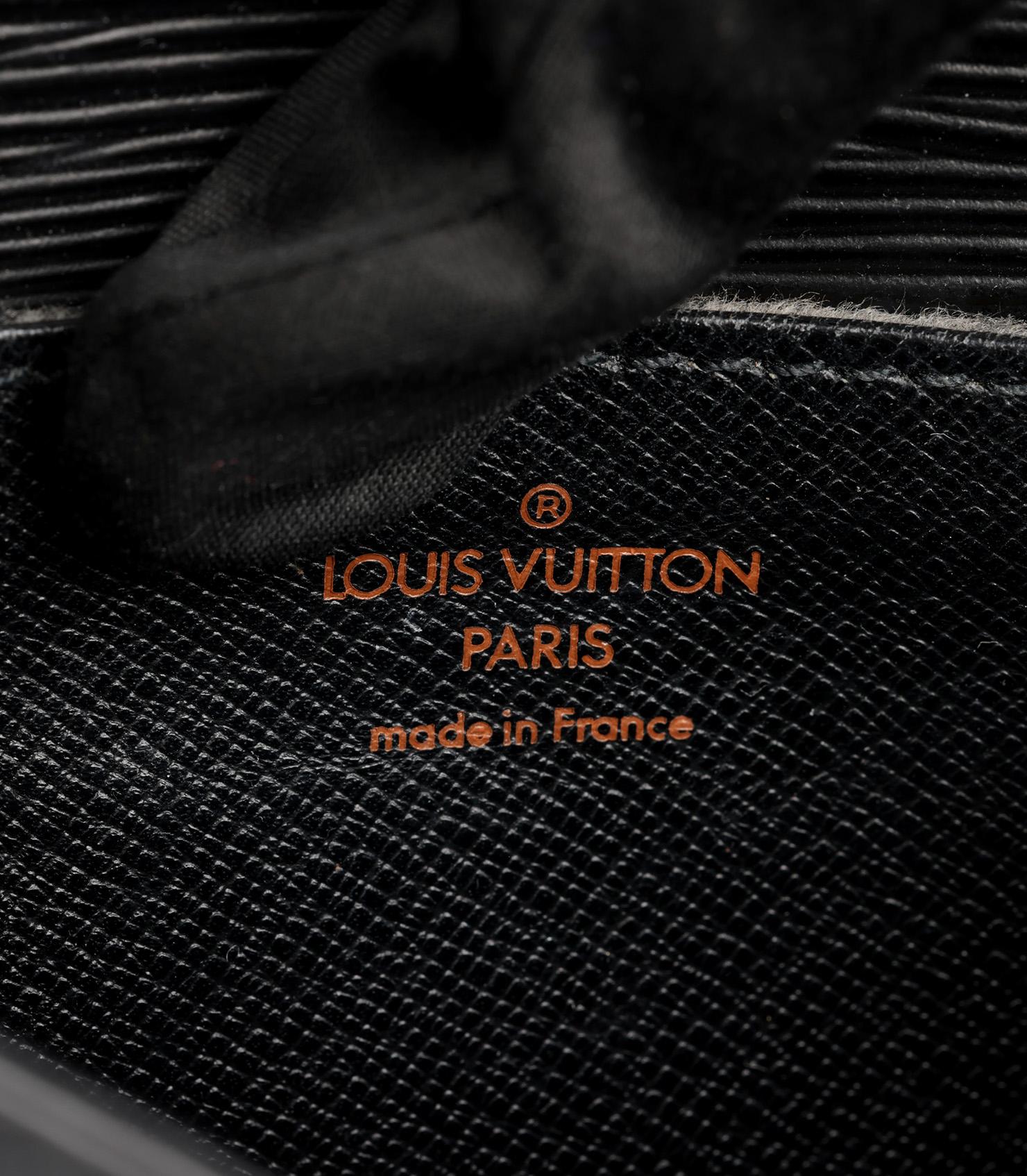 Louis Vuitton Black Epi Leather Vintage Saint Cloud PM 4