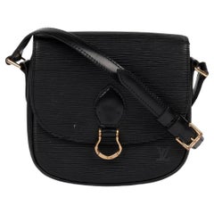 Louis Vuitton Black Epi Leather Vintage Saint Cloud PM
