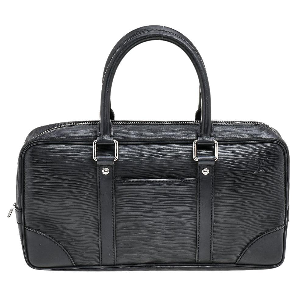 Louis Vuitton Black Epi Leather Vivienne Long MM Bag