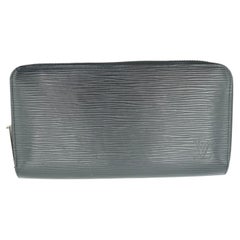 Louis Vuitton Black Epi Leather Zippy Continental Wallet