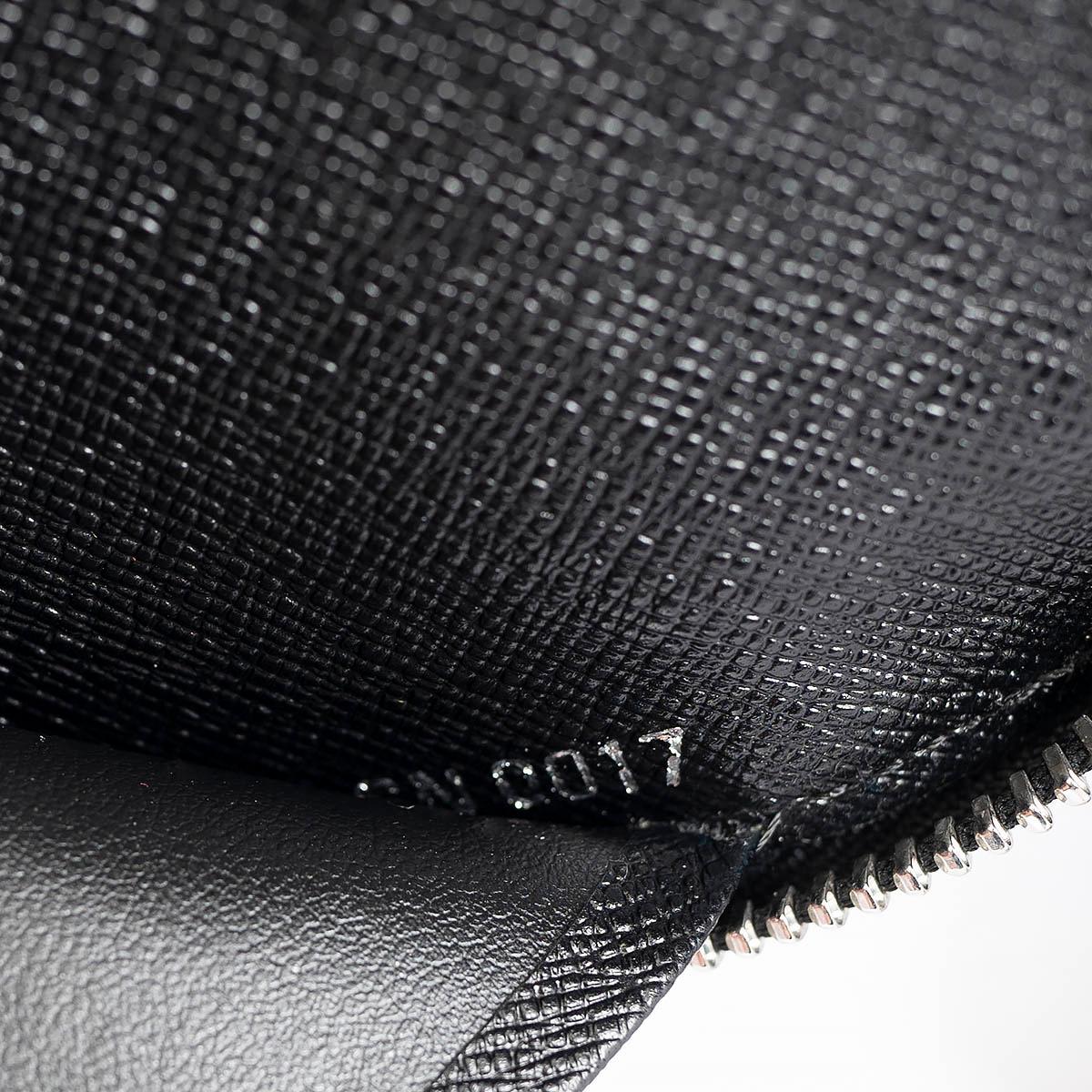 LOUIS VUITTON black Epi leather ZIPPY Wallet For Sale 4