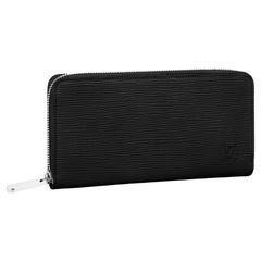 Louis Vuitton Black Epi Leather Zippy Wallet 