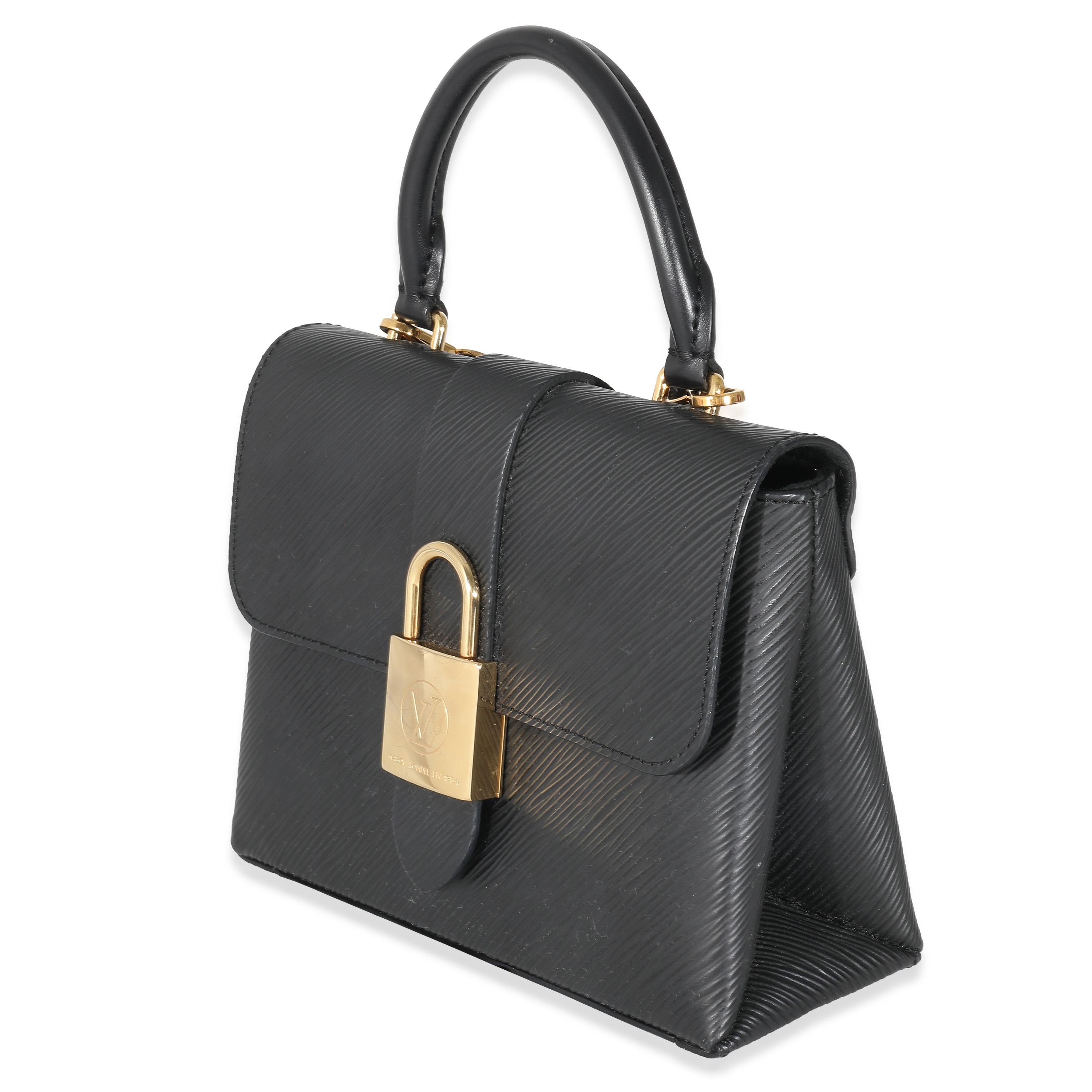 Women's or Men's Louis Vuitton Black Epi Locky BB For Sale