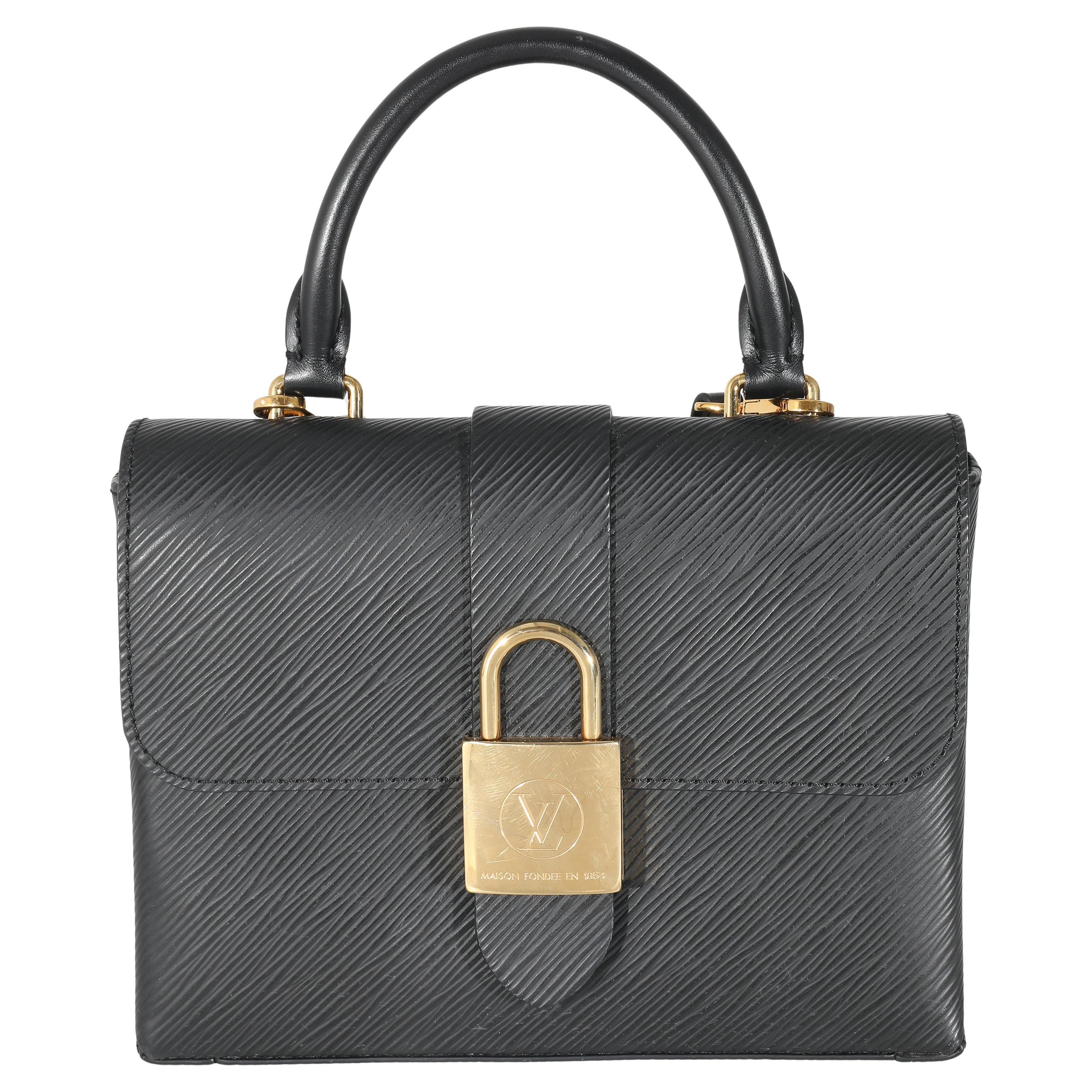 Louis Vuitton Black Epi Locky BB For Sale