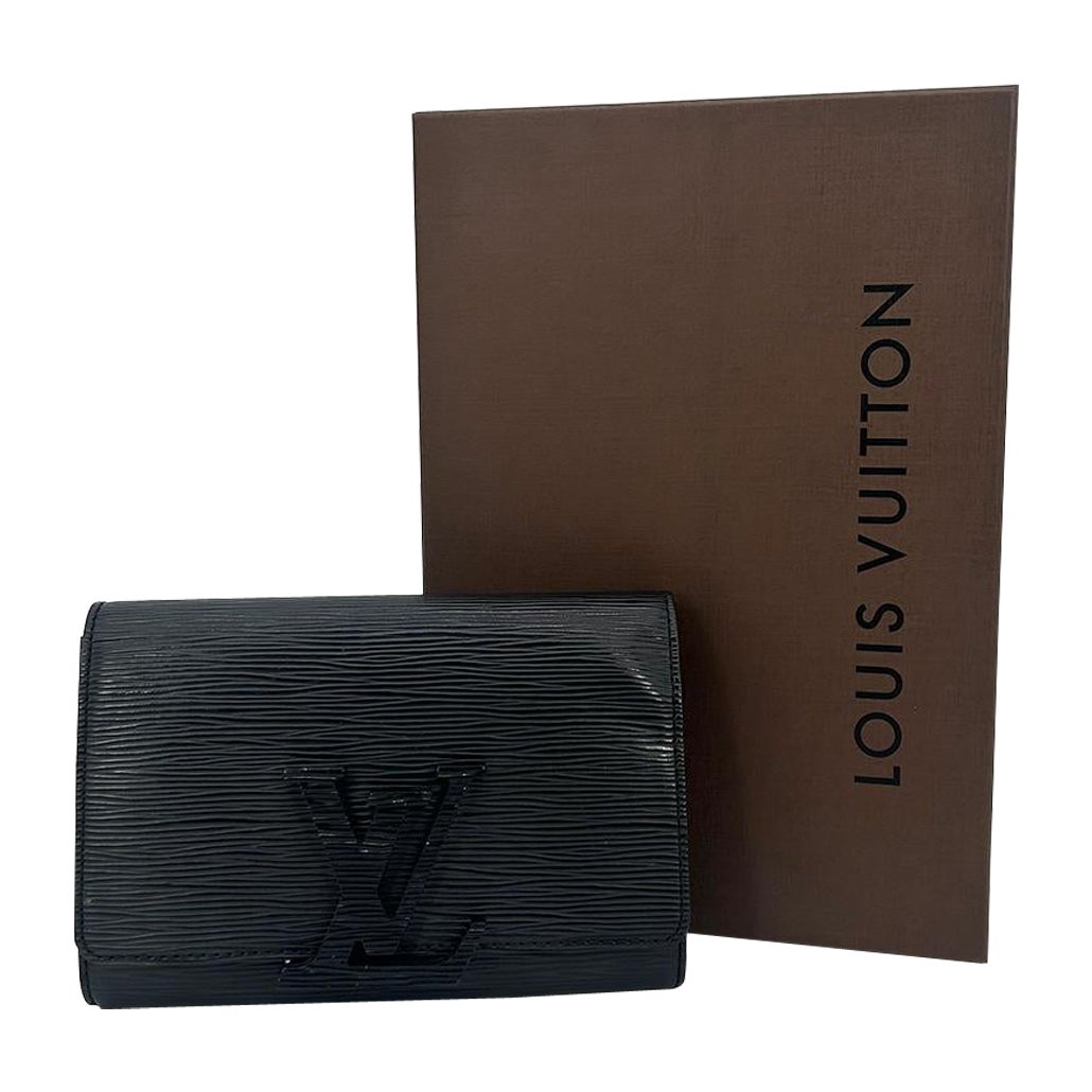 Louis Vuitton - Sac à bandoulière noire « Epi Louise »