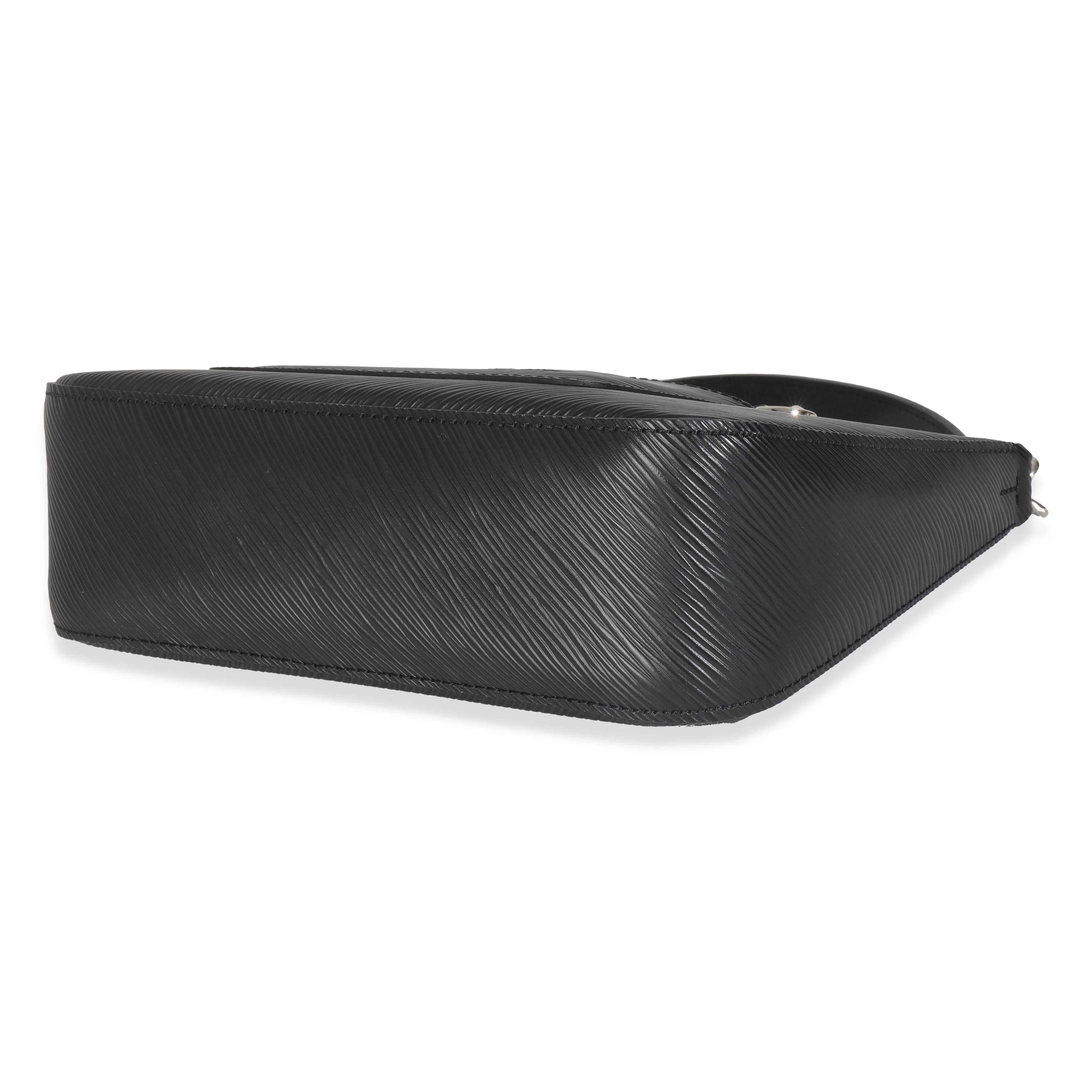 Louis Vuitton Black Epi Marelle For Sale 3