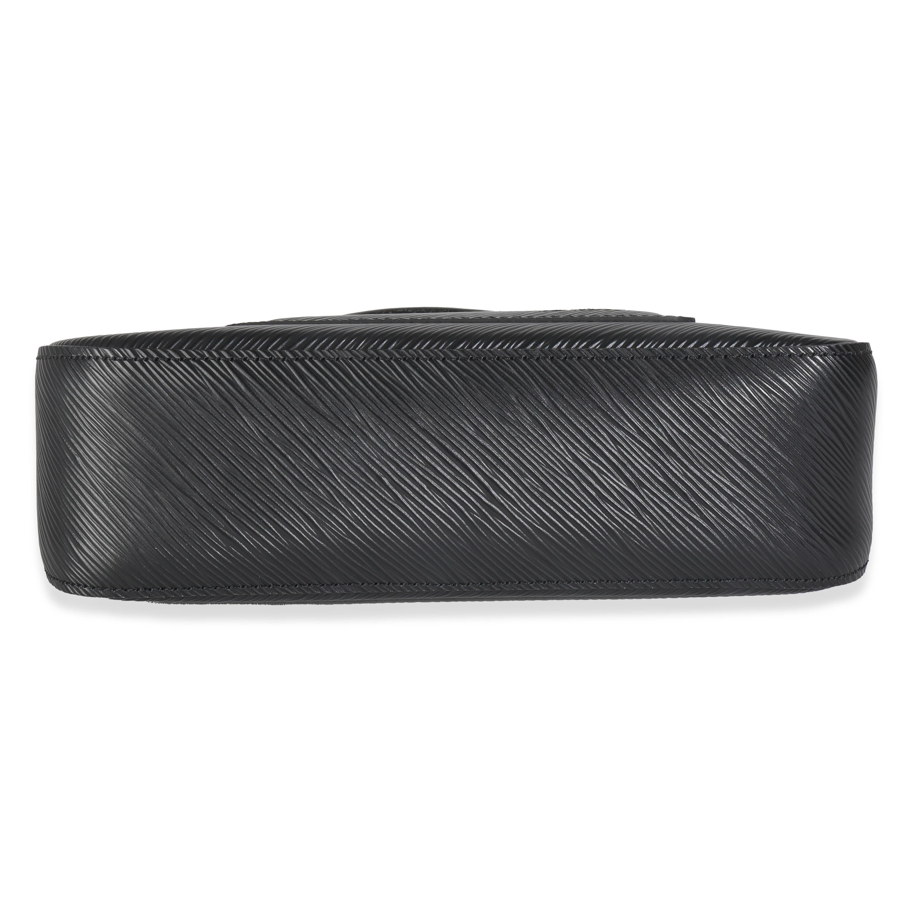 Louis Vuitton Black Epi Marelle For Sale 4