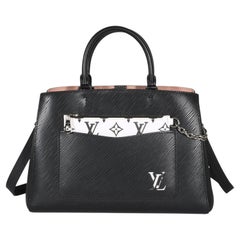 Louis Vuitton Black Epi Marelle Tote MM
