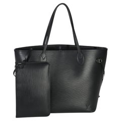 Louis Vuitton Schwarz Epi Neverfull MM