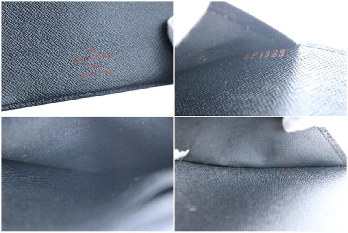 Agenda Louis Vuitton noire Epi Noir MM 213418 Bon état - En vente à Dix hills, NY