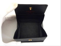 Louis Vuitton Black Epi Noir Boite Box 207378 Wallet