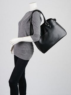 Louis Vuitton Black Epi Noir Passy GM 860463