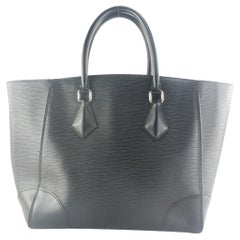 Louis Vuitton Schwarz Epi Noir Phenix MM 2way 2LV1012K