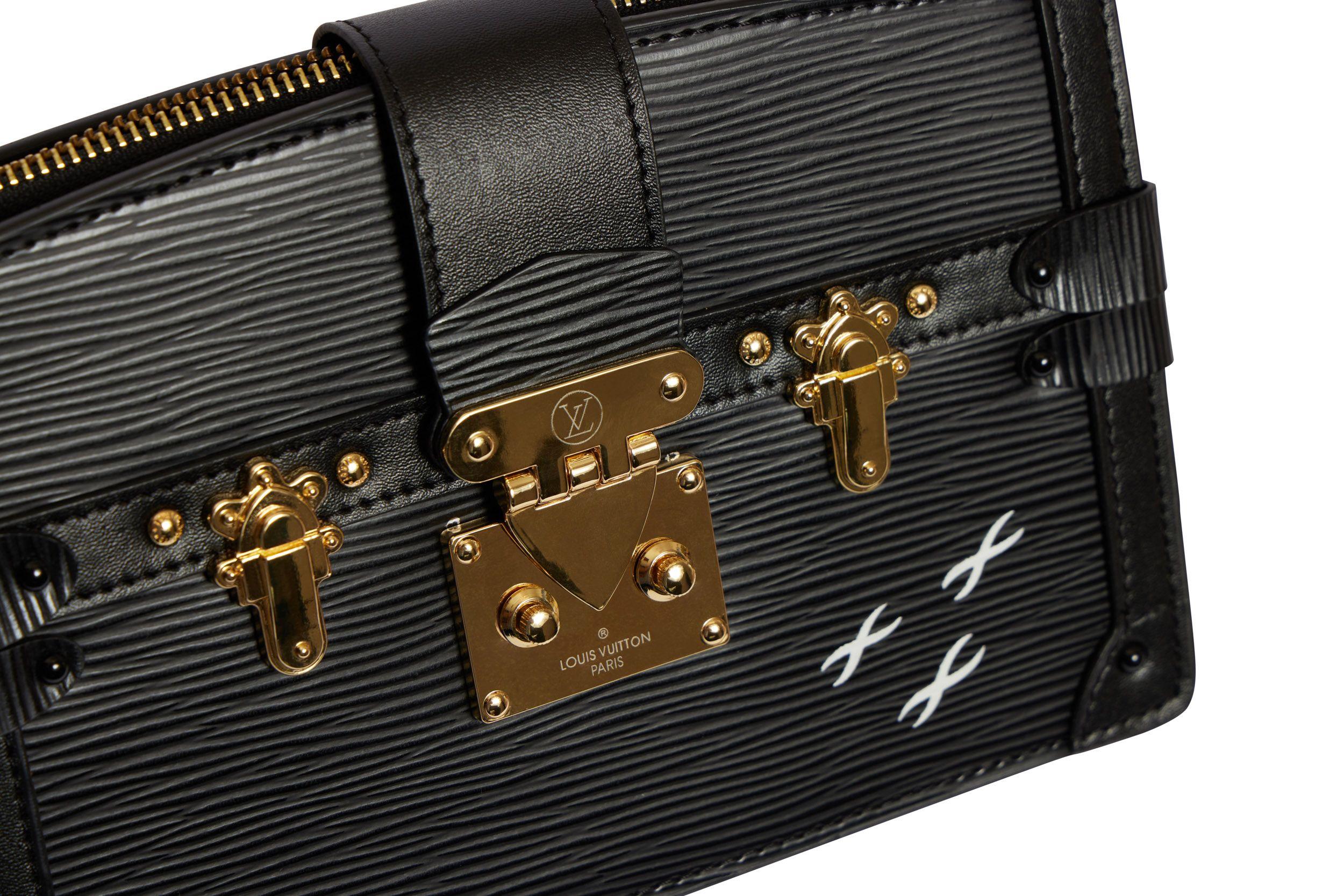 Louis Vuitton Black Epi Petit Bag 2