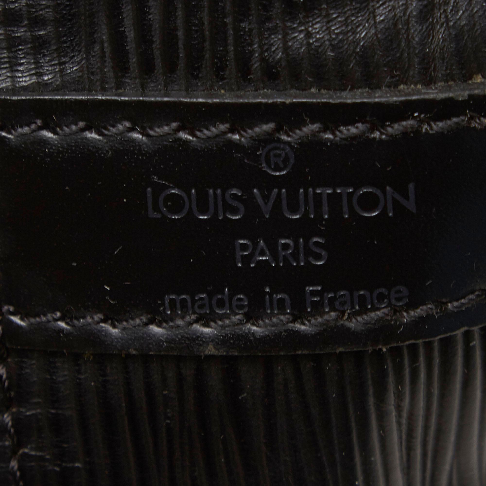 Louis Vuitton Black Epi Petit Noe 2