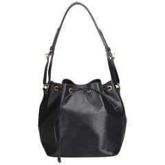 Louis Vuitton Black Epi Petit Noe