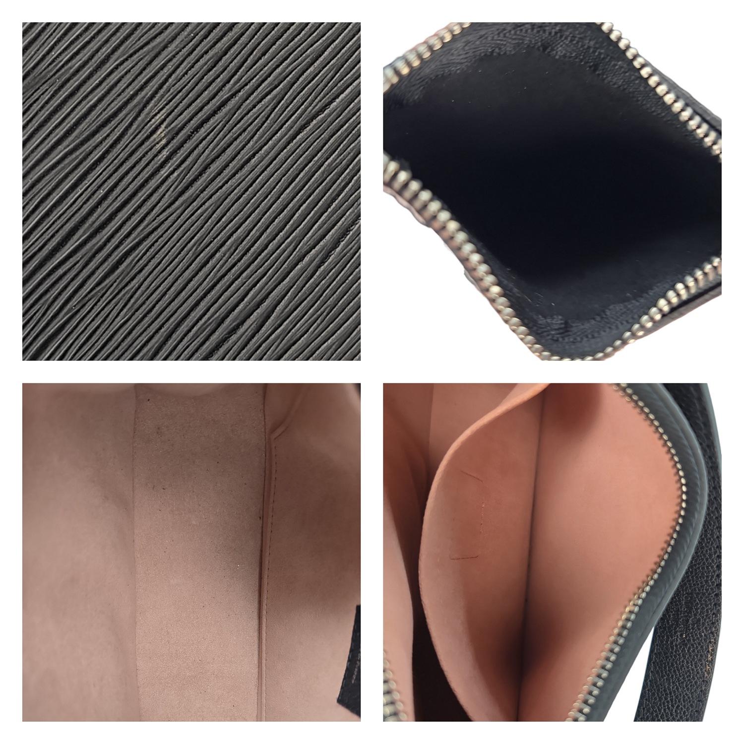 Louis Vuitton Black Epi Pochette Marelle poignée supérieure baguette en vente 2