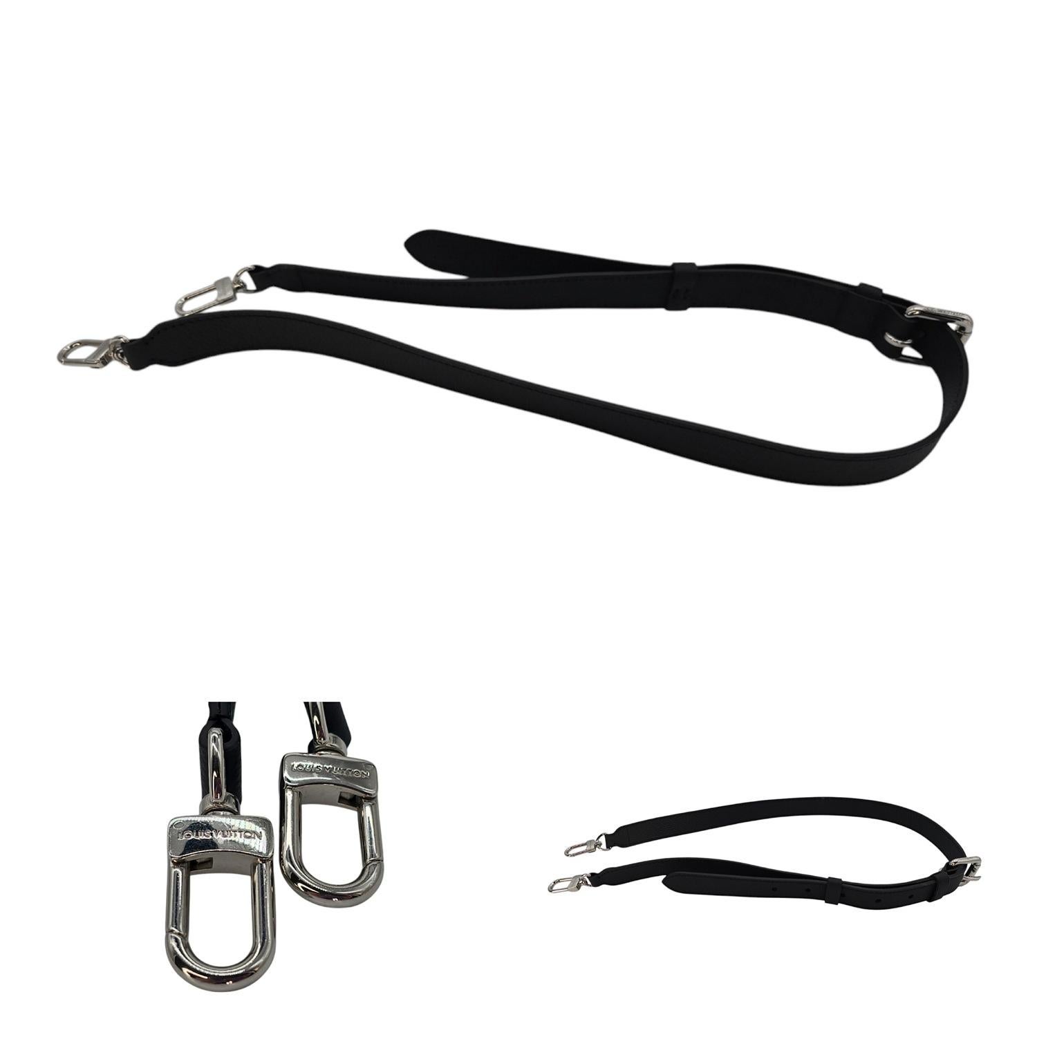 Louis Vuitton Black Epi Pochette Marelle poignée supérieure baguette en vente 3