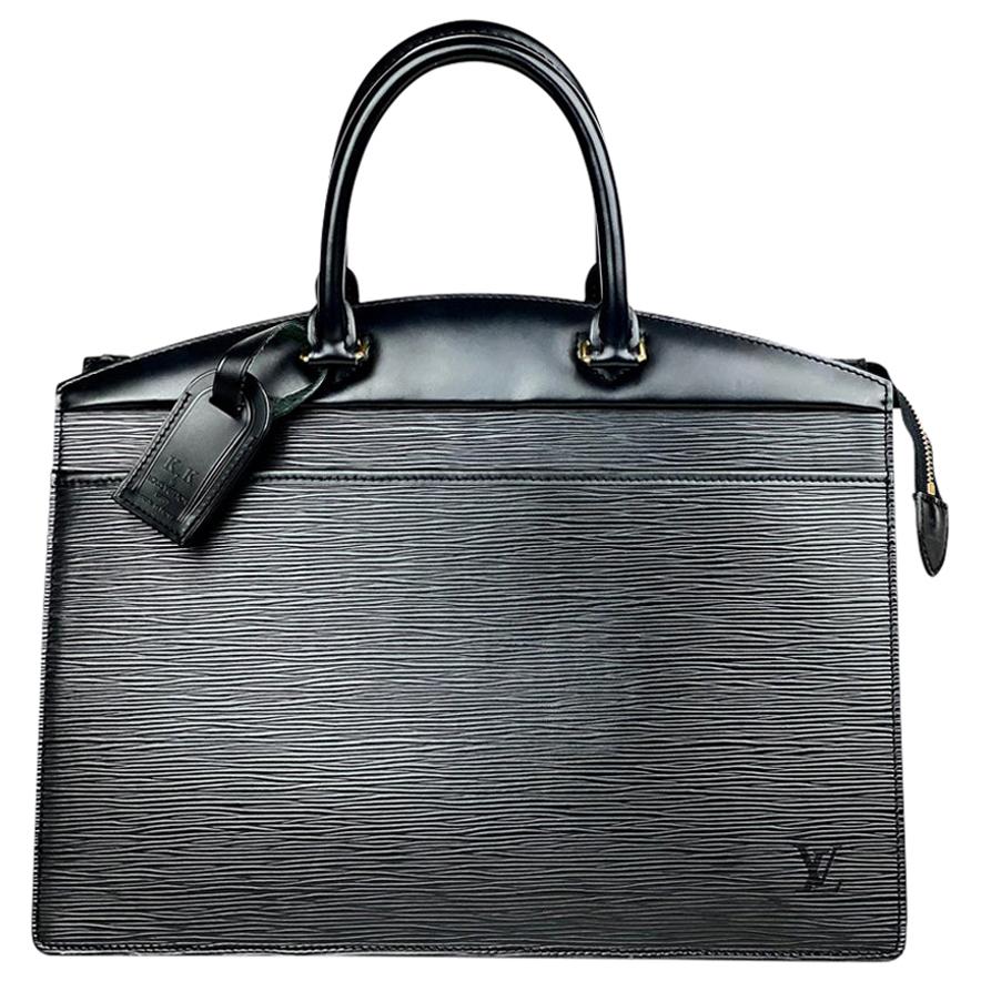 Louis Vuitton Black Epi Riviera Bag For Sale at 1stDibs
