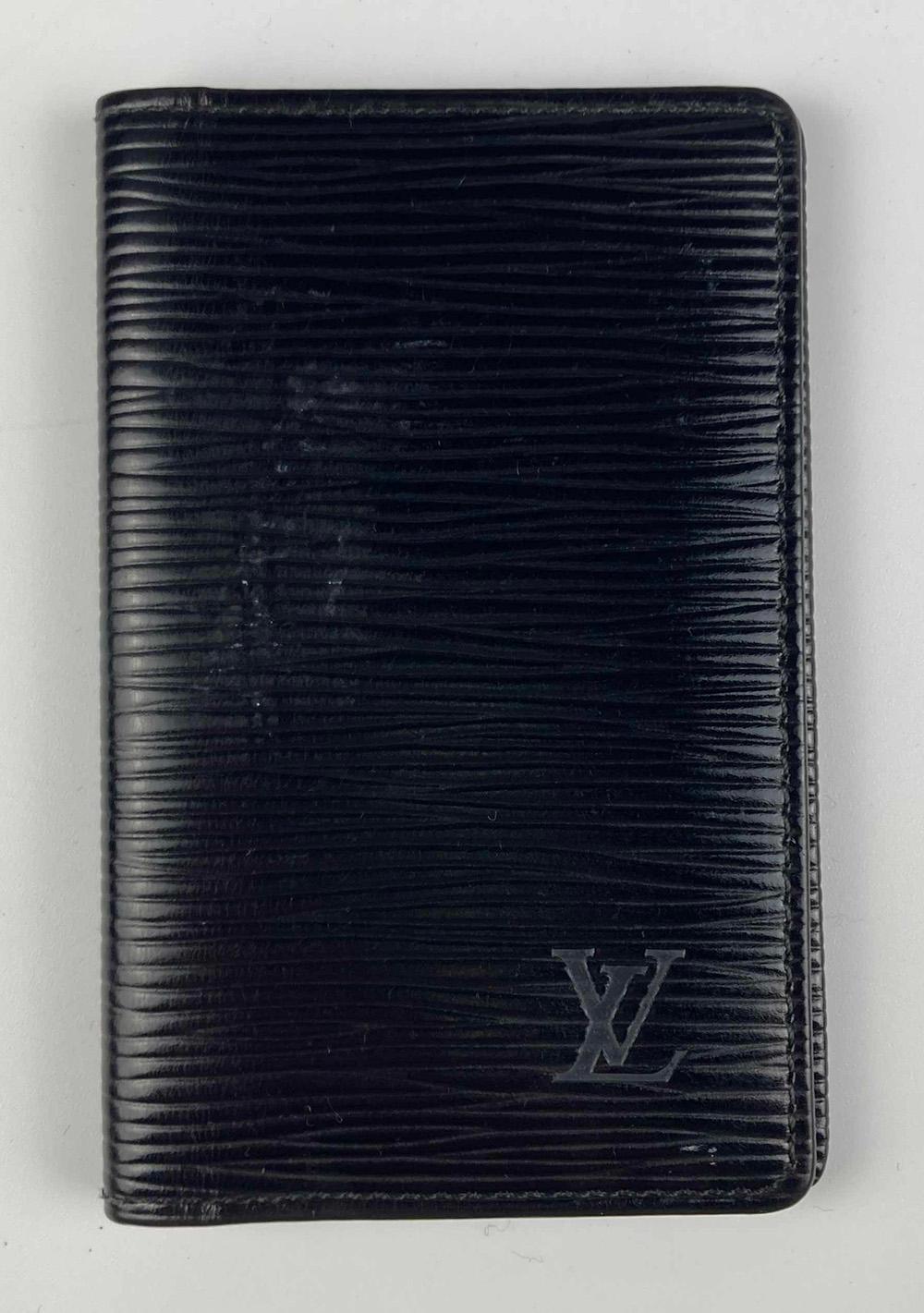 Nero Louis Vuitton Tote nera in Epi St. Jacques con portafogli e pochette in vendita