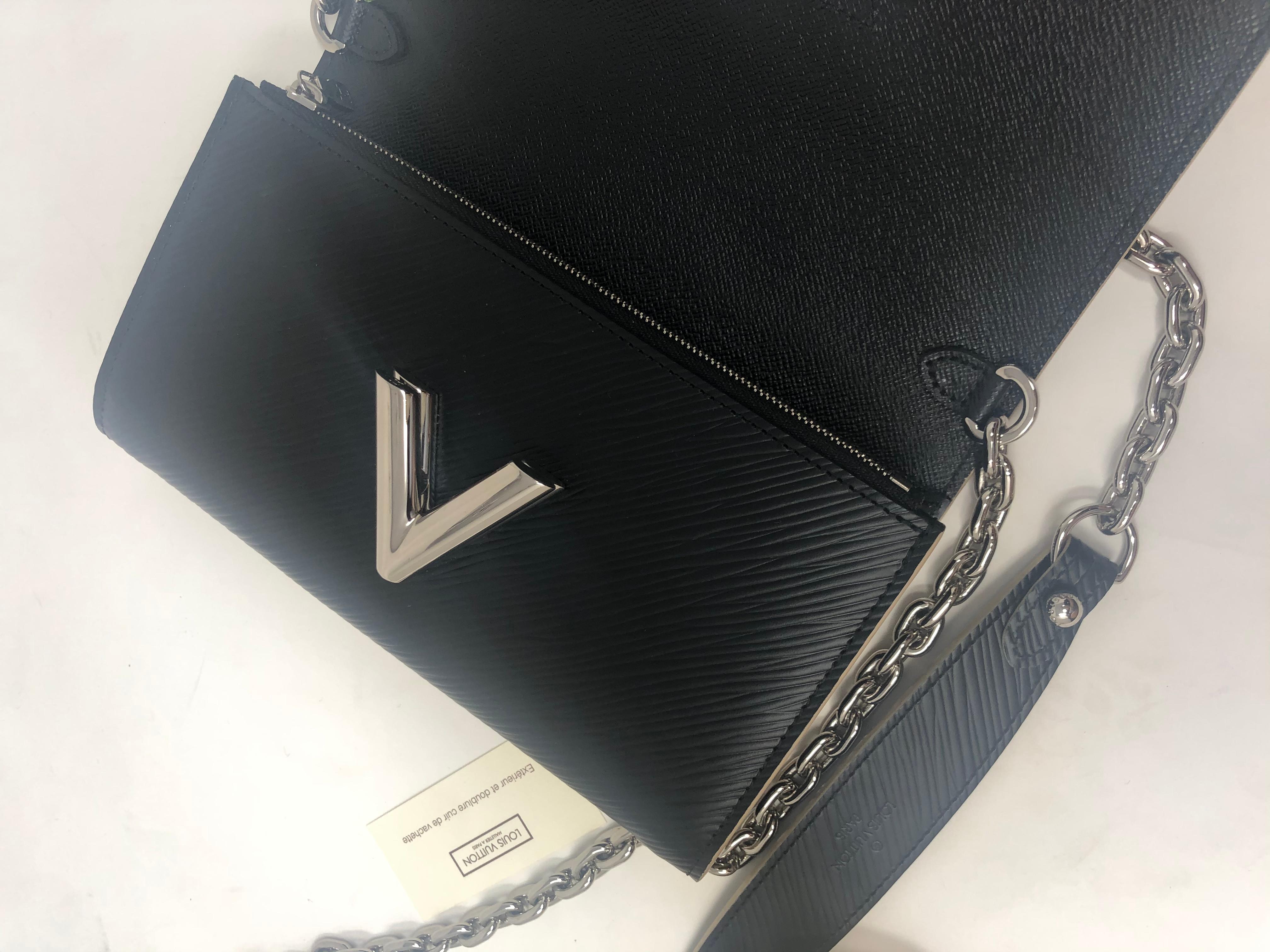 Louis Vuitton Black Epi Twist Patches Crossbody Bag 6