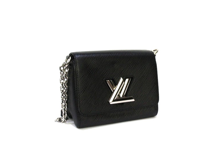 Louis Vuitton Black EPI Leather Twist PM Shoulder Bag – Mills
