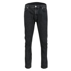 🌺LOUIS VUITTON Silk Black LV Monogram Wide Leg Hem Trousers Suit Pants FR44