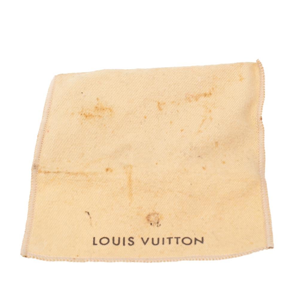 Louis Vuitton Black Fleur d'Epi Key Holder & Bag Charm In Good Condition In Dubai, Al Qouz 2
