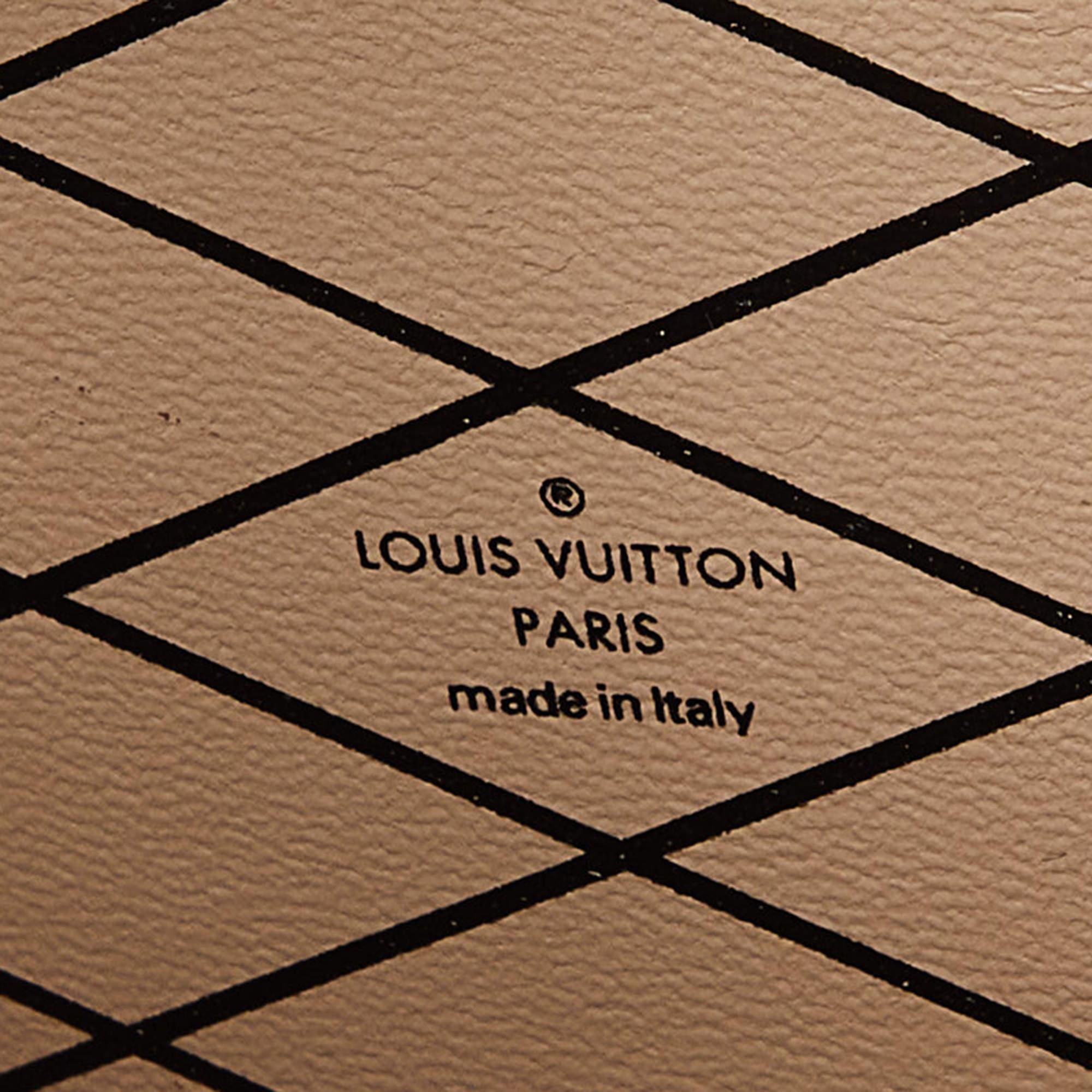Louis Vuitton Black Floral Print Leather Petite Boite Chapeau Bag 3