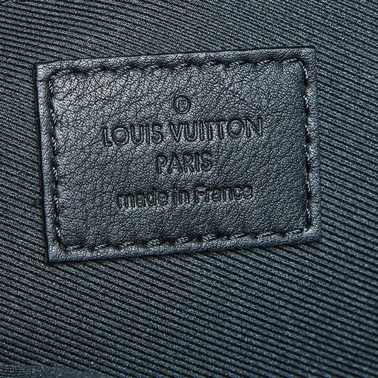 Louis Vuitton Black Flower Malletage Leather Palm Springs PM Backpack Louis  Vuitton