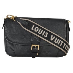 Louis Vuitton Black Giant Monogram Empreinte Diane Bag