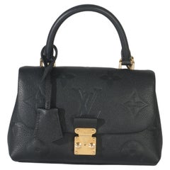 Louis Vuitton Black Giant Monogram Empreinte Madeleine BB