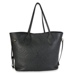 Louis Vuitton Black Giant Monogram Empreinte Neverfull MM