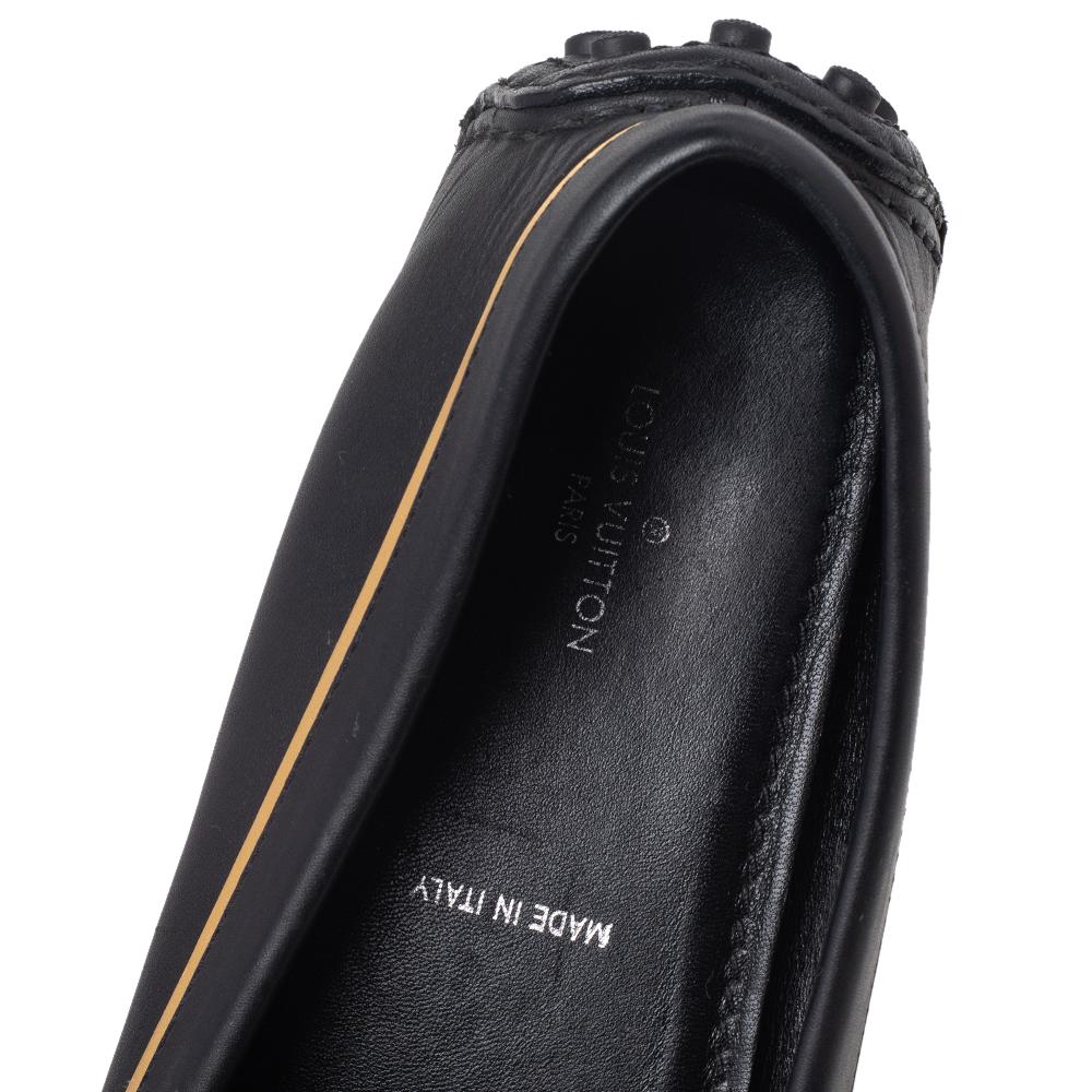 black gold loafers