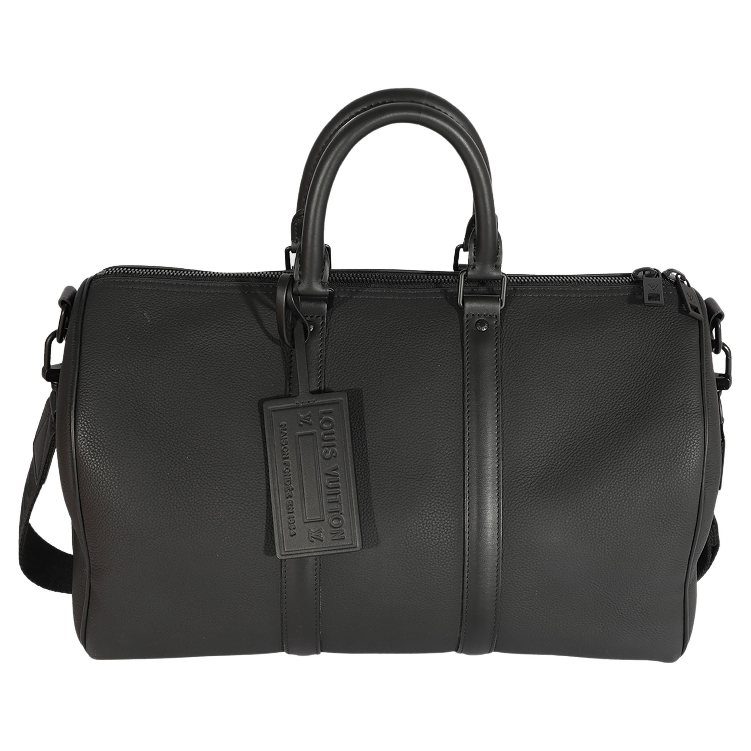 Louis Vuitton City Keepall Bag Limited Edition Aerogram Leather