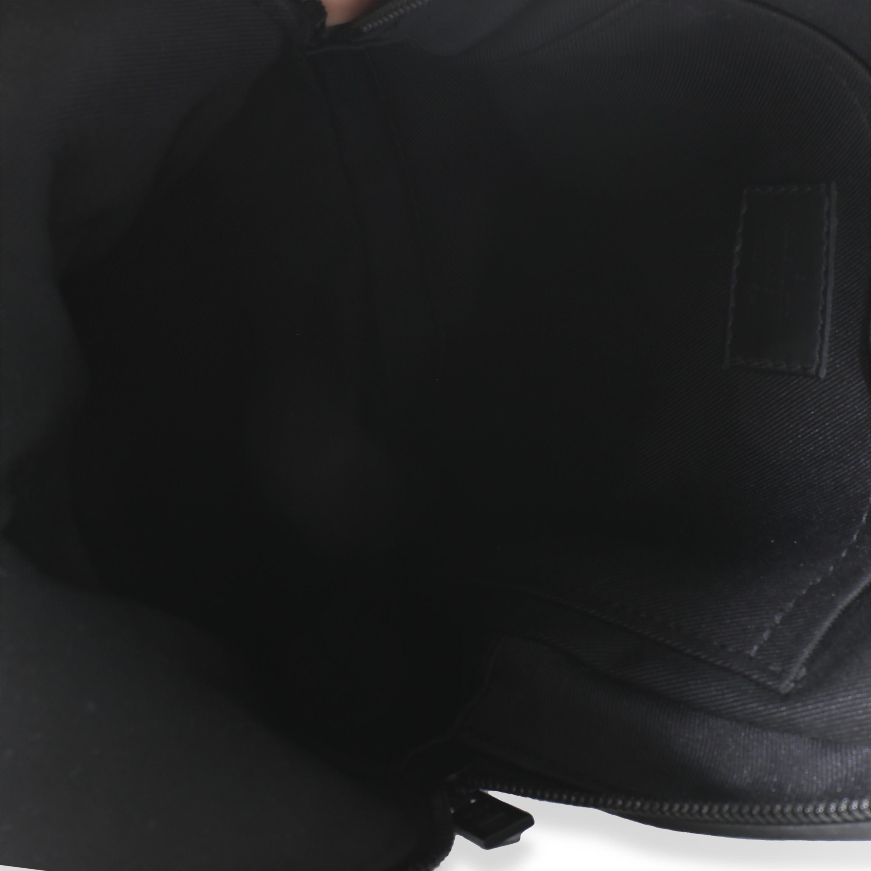 Louis Vuitton Black Grained Cowhide Aerogram Pilot Slingbag For Sale 2