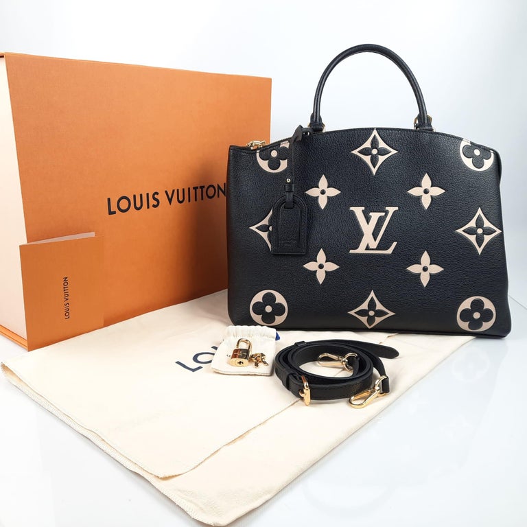 Louis Vuitton Grand Palais Tote Bag Monogram Embossed Leather In Black -  Praise To Heaven