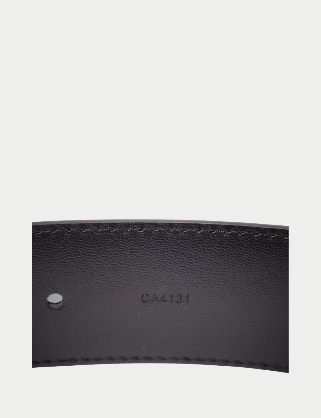 Cintura Louis Vuitton in Damier Grafite Nero In condizioni ottime in vendita a Amman, JO