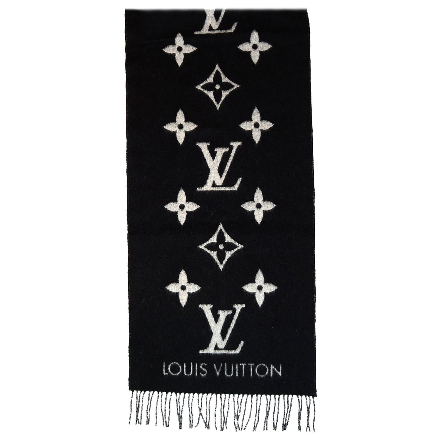 Louis Vuitton, Accessories, Louis Vuitton Escharpe Reykjavik Gradient  Scarf Cashmere Beige Used Lv