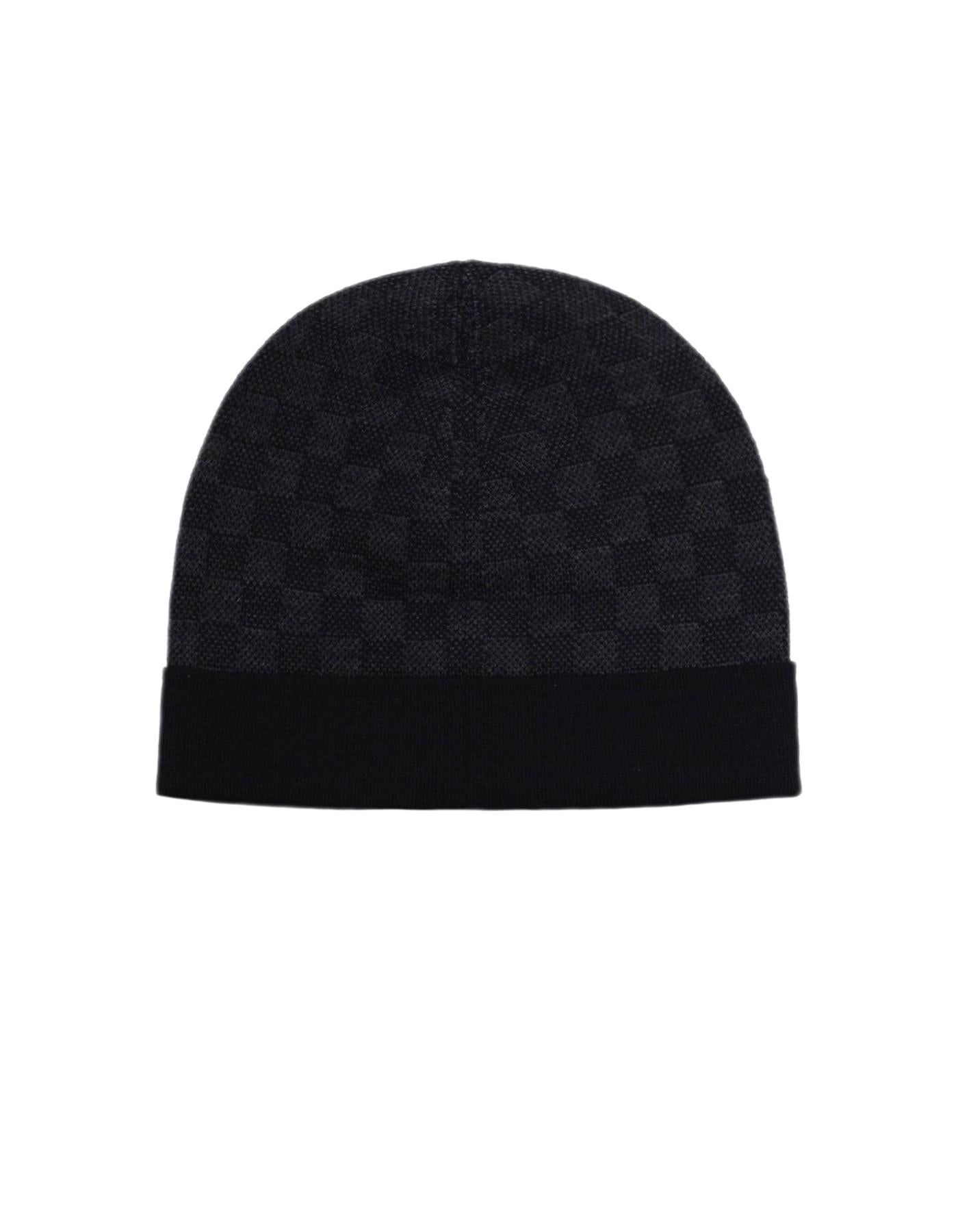 lv beanie black