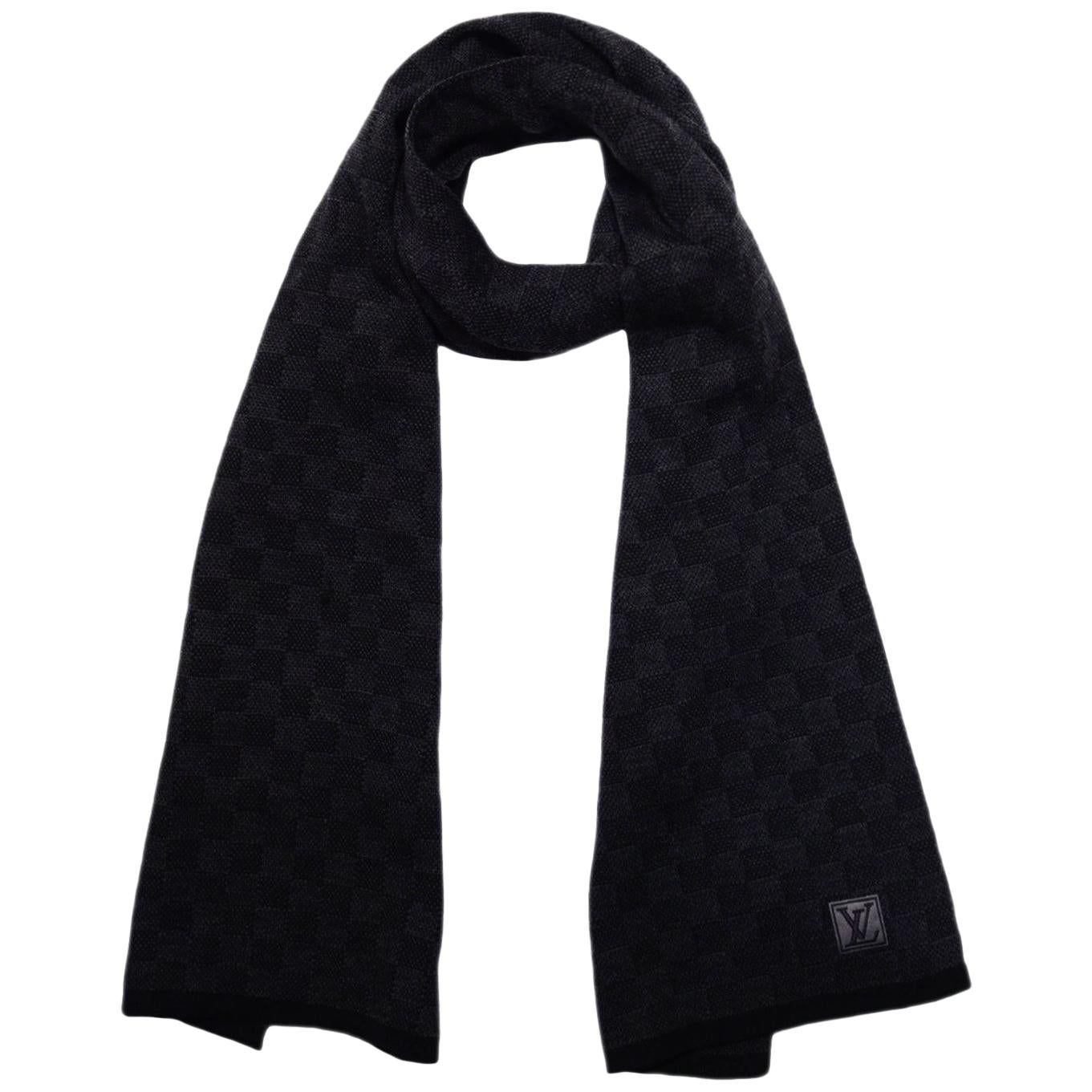 wool lv scarf