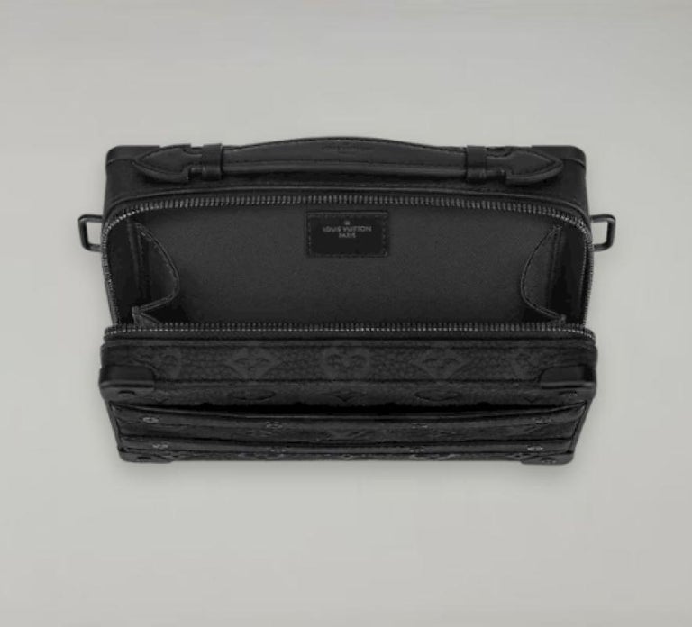 Louis Vuitton Handle Soft Trunk Black Taurillon