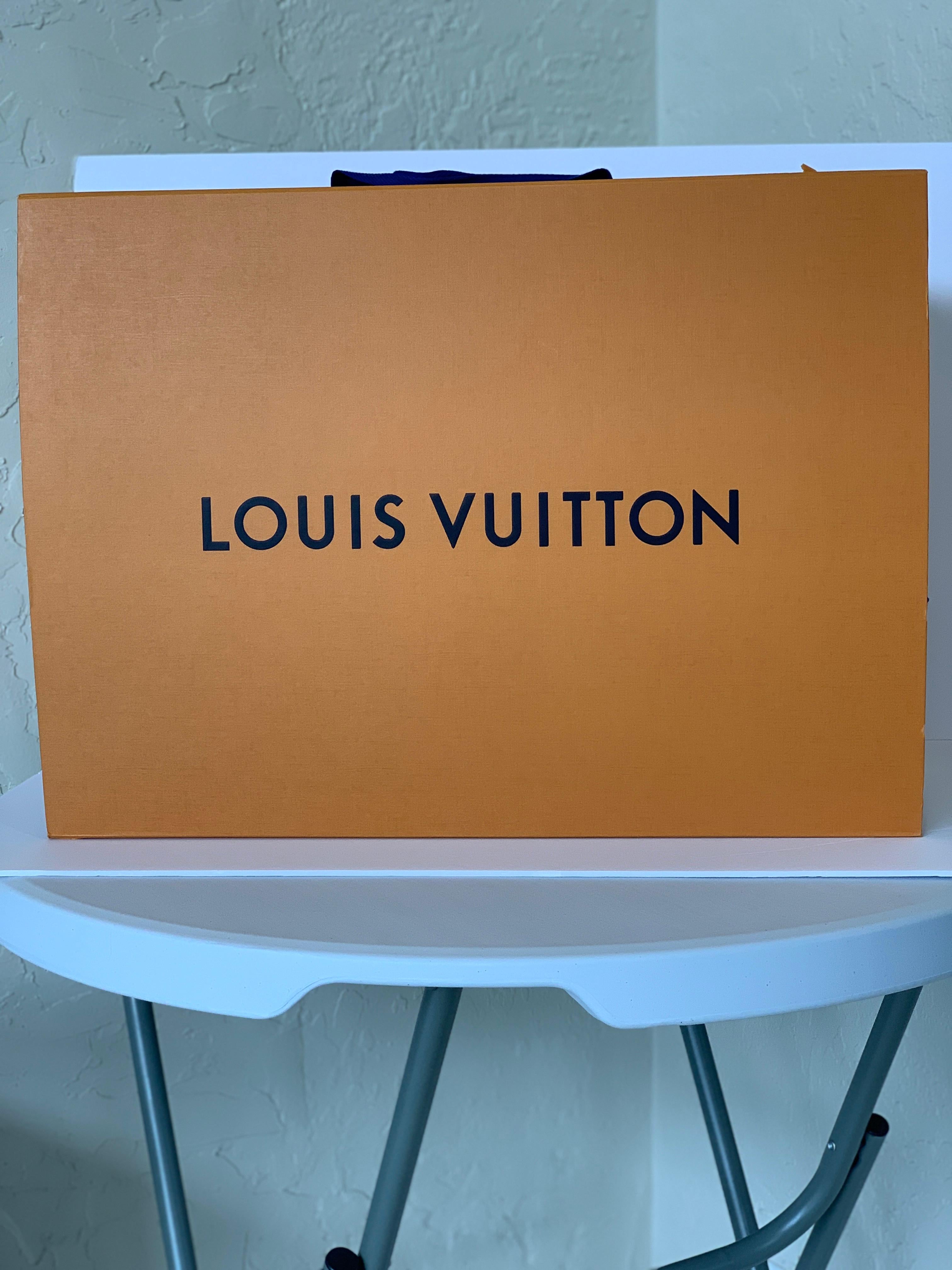 Louis Vuitton Schwarz KEEPALL BANDOULIÈRE 50 Taiga Regenbogen 10