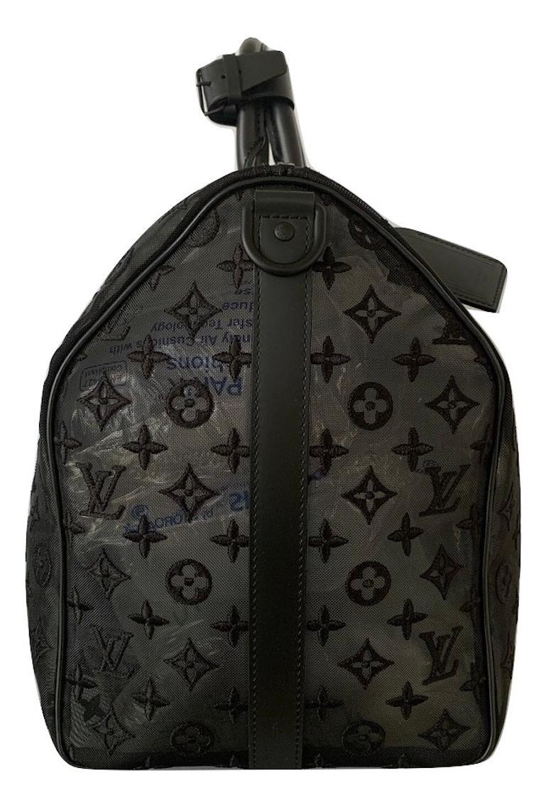 black lv keepall