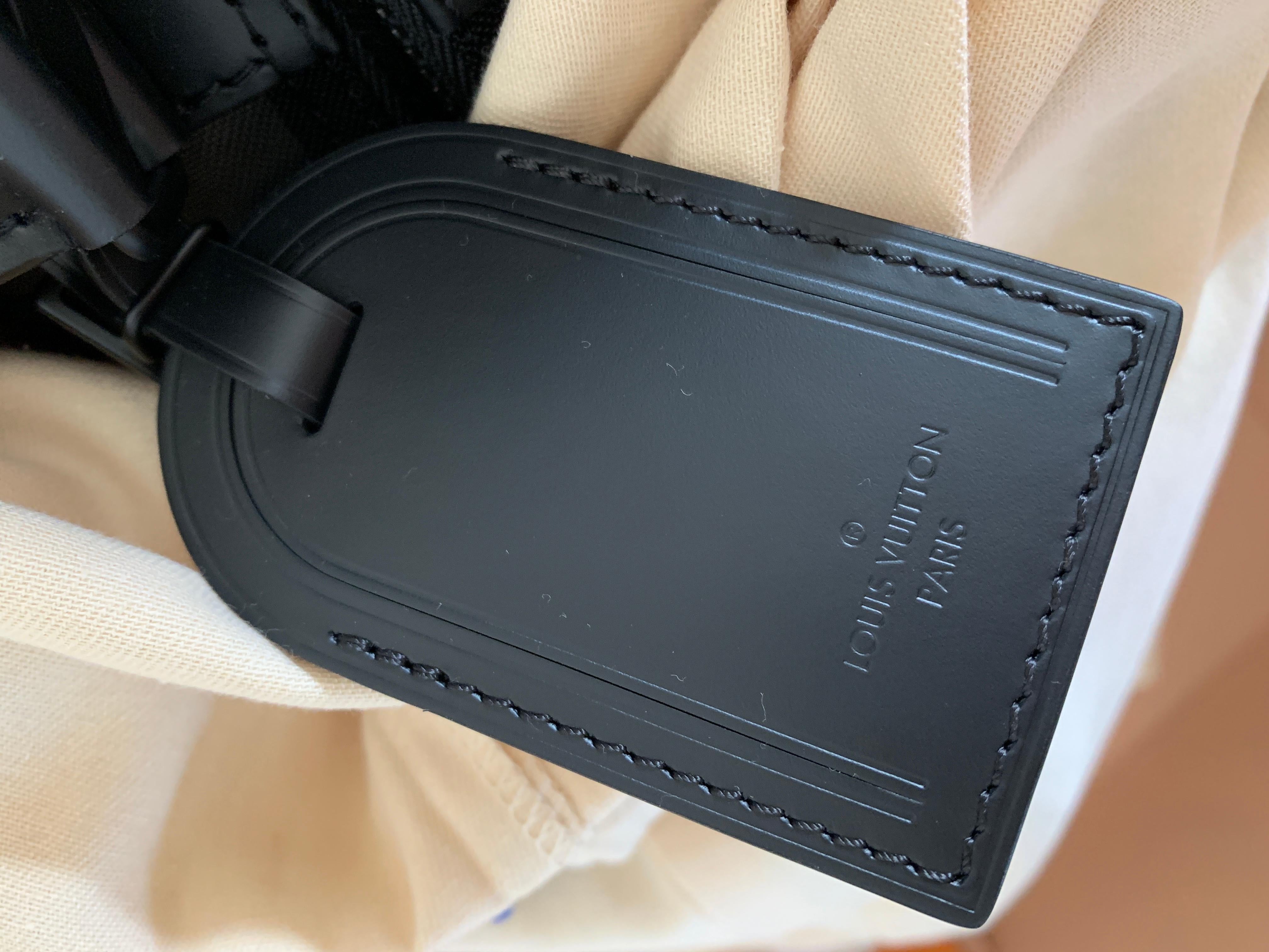 Louis Vuitton Black Keepall Bandouliere 50 Virgil Abloh M53971 2