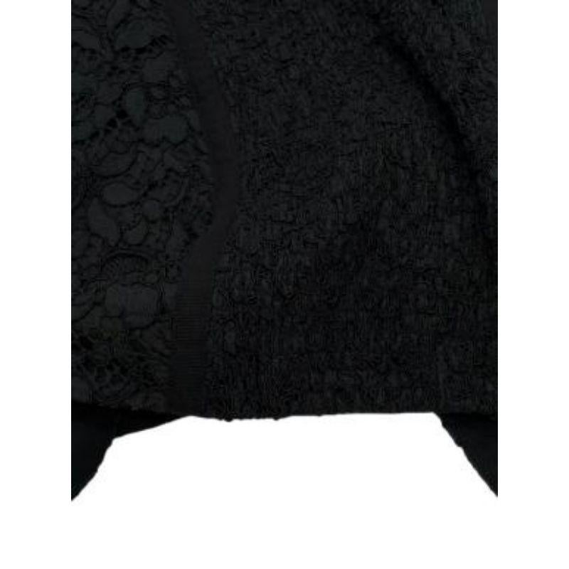 Louis Vuitton Black Lace Skirt For Sale 3