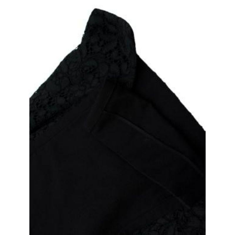 Louis Vuitton Black Lace Skirt For Sale 4