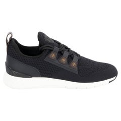 LOUIS VUITTON schwarz Leine AFTERGAME Sneakers Schuhe 39 passen wie 38